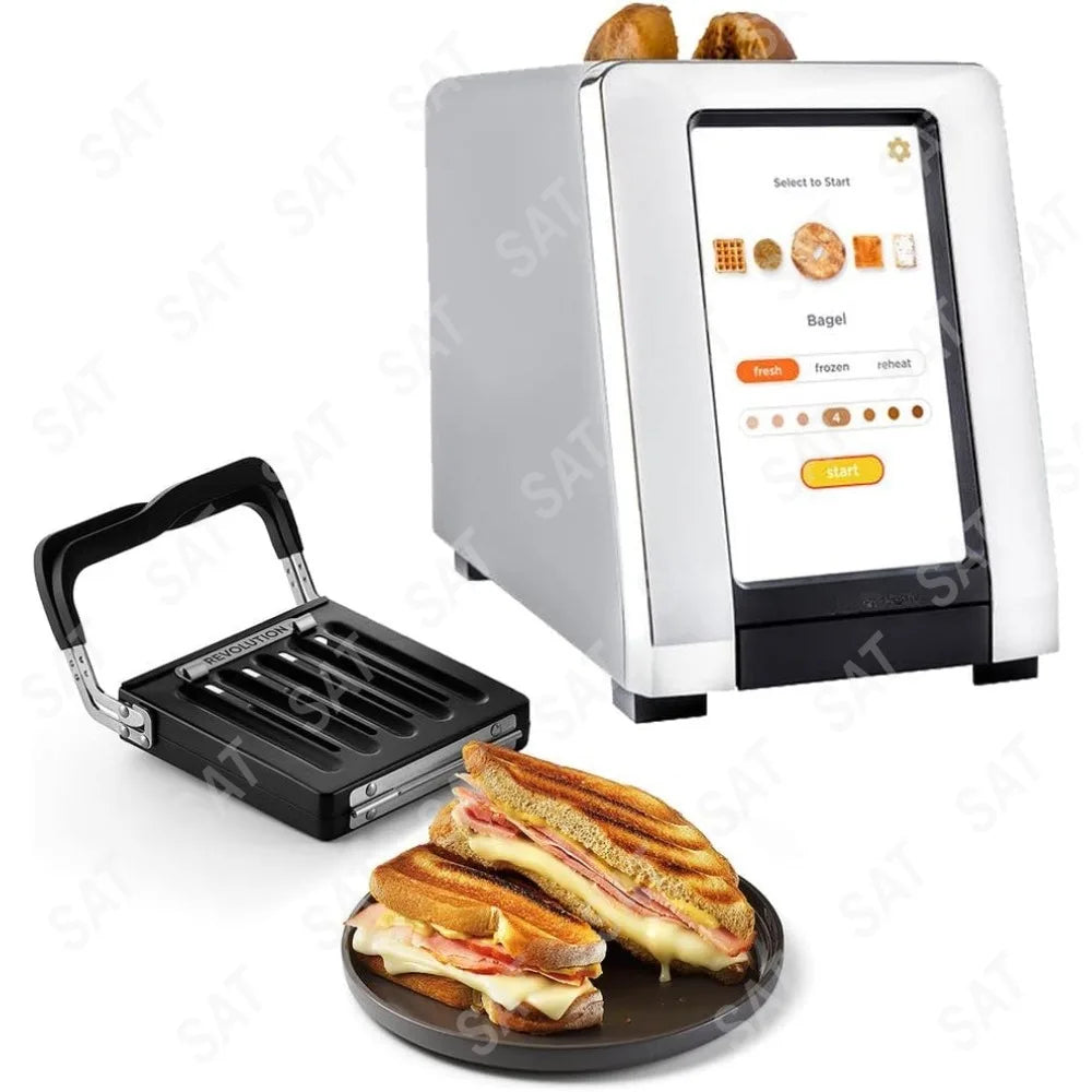 Touch screen toaster