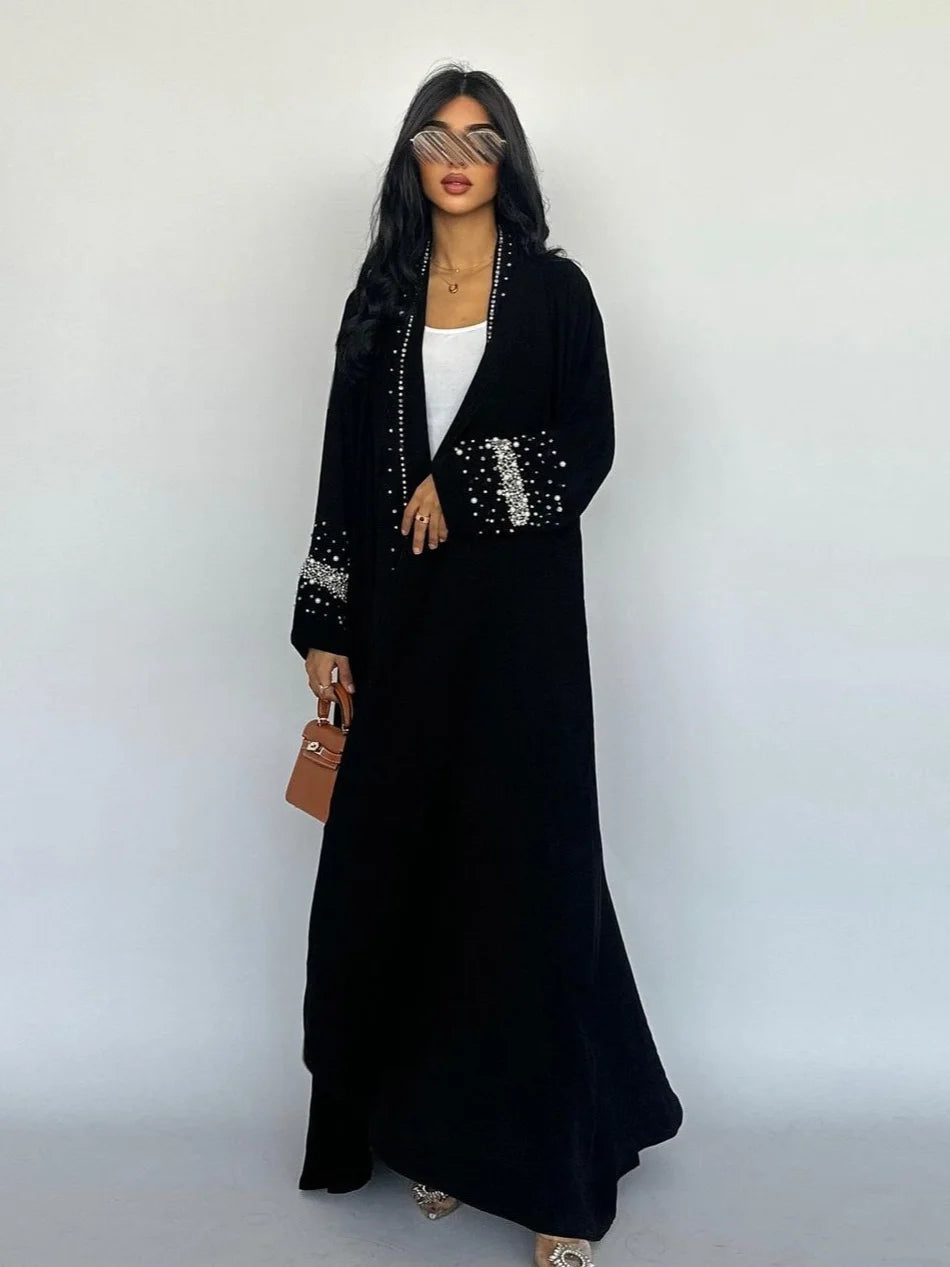 Diamond Pearls Abaya