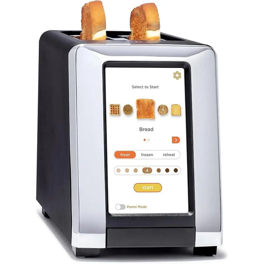 Touch screen toaster