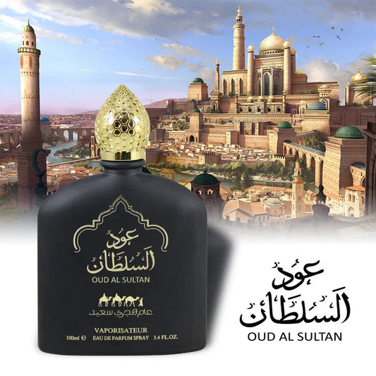 100ML OUD AL SULTAN Arabian Perfume Unisex Strong Fragrance