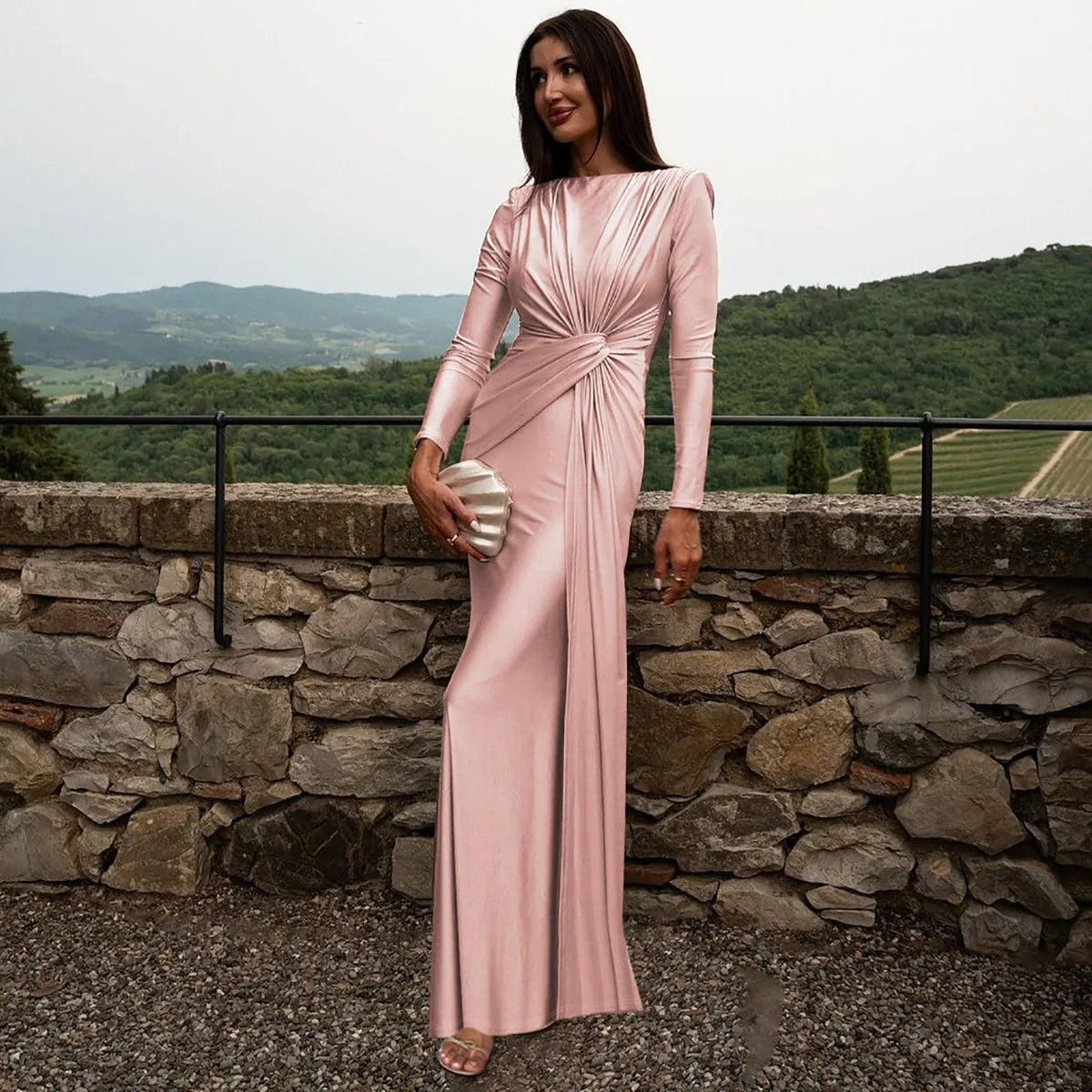 Luxury Women's Formal Occasion Dress Elegant