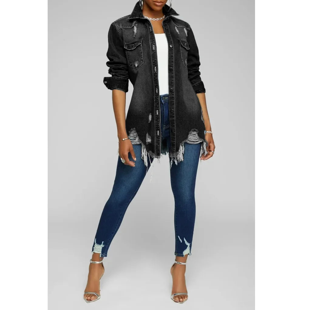 Women Jeans Jacket