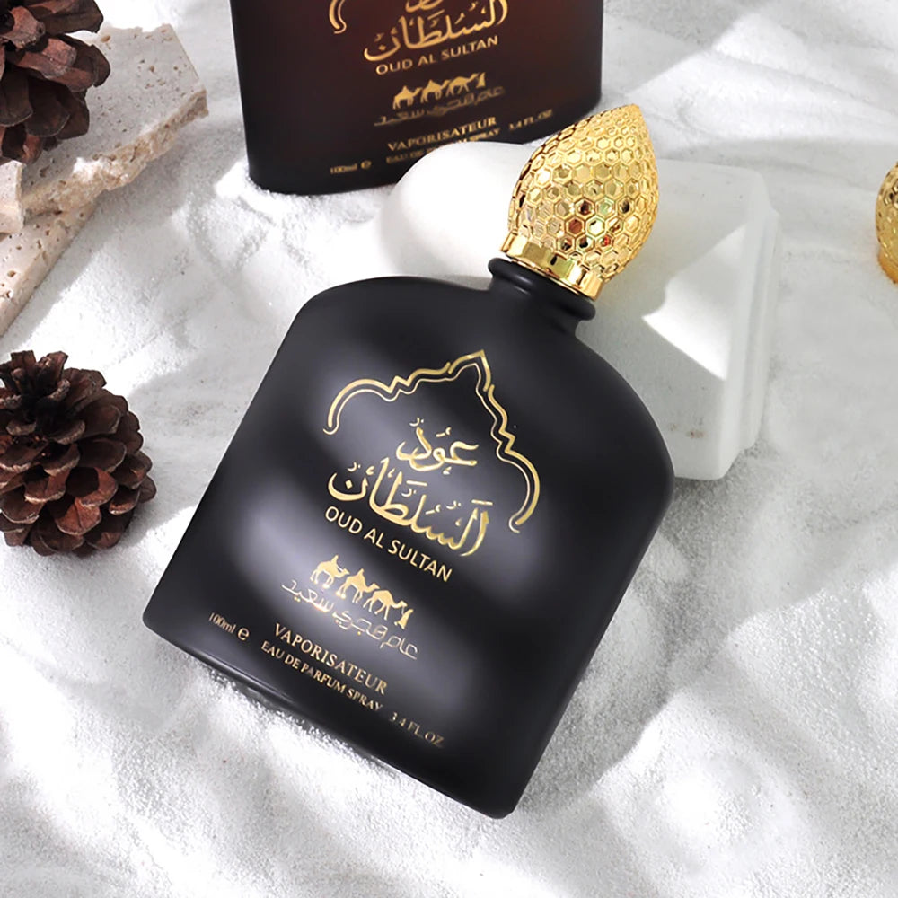 100ML OUD AL SULTAN Arabian Perfume Unisex Strong Fragrance